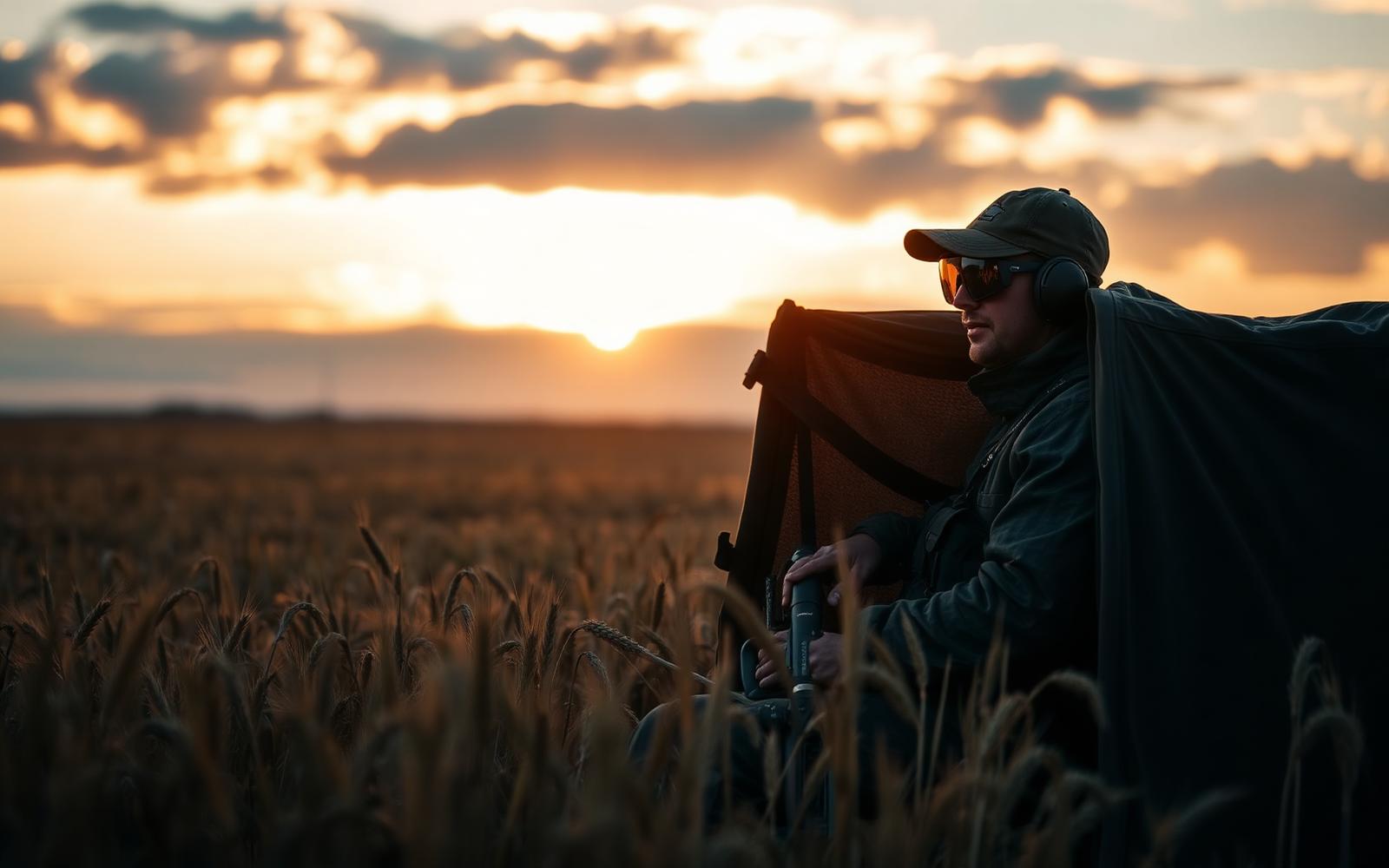 Waterfowl hunting apparel and waders in the field
